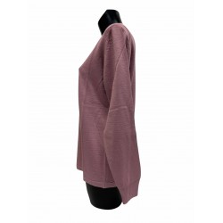 Pull Laine Acrylique Rose Poudrée