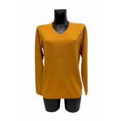 Pull Acrylique Moutarde