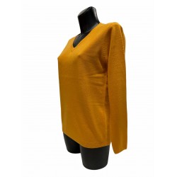 Pull Acrylique Moutarde