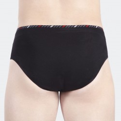 Slip fermé Uni Noir