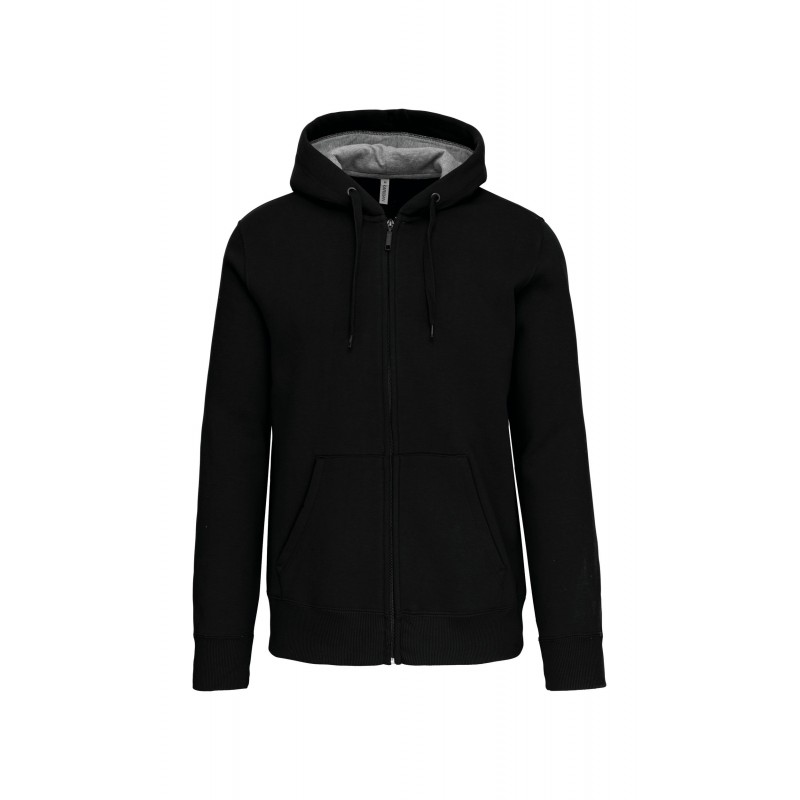 Gilet Capuche Coton Polyester