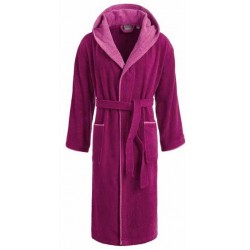 Peignoir Coton Violet