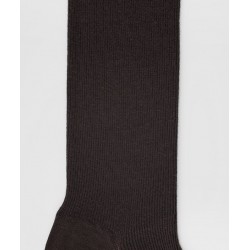 Chaussettes Non Comprimantes Laine Marron