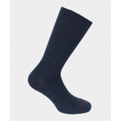 Chaussettes Non Comprimantes Laine Bleu