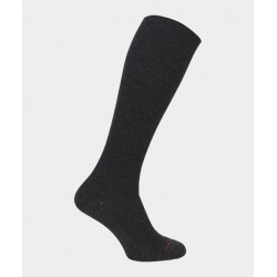 Chaussette mi-bas en Laine Non Comprimante Anthracite