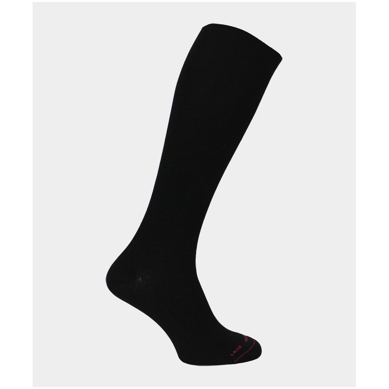 Chaussette mi-bas en Laine Non Comprimante Noir