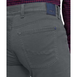 Pantalon Coton Elasthanne Anthracite