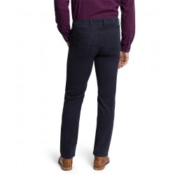 Pantalon Coton Elasthanne Marine