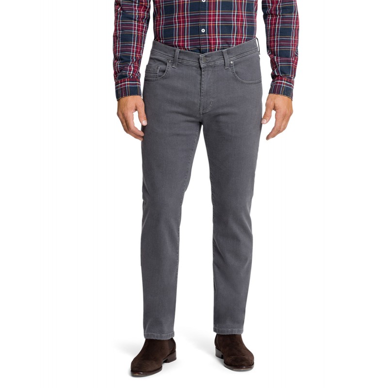 Pantalon Coton Polyester Gris