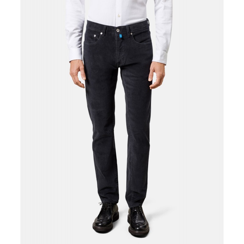 Pantalon Velours Anthracite