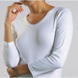 Chemise ML Coton Blanc