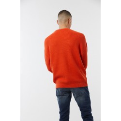 Pull Coton Rouille