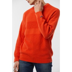 Pull Coton Rouille