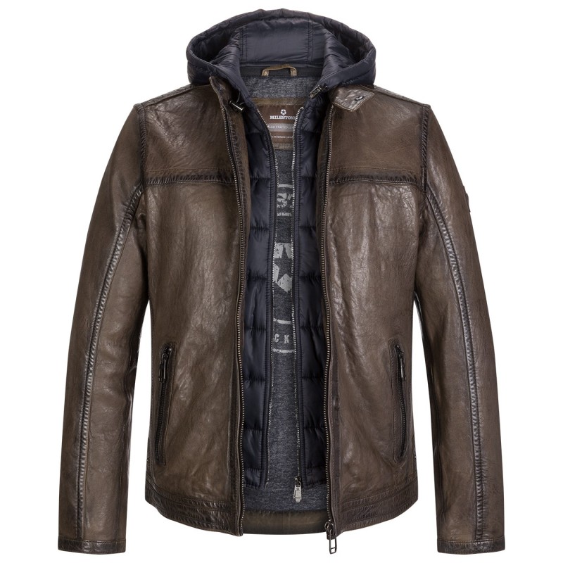 Blouson Cuir Agneau
