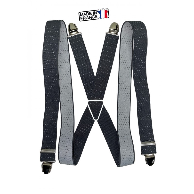 Bretelles Fantaisies Gris