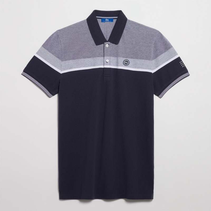 Polo Coton Marine
