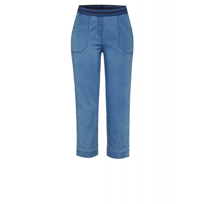 Pantacourt Toile Jean
