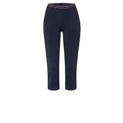 Pantacourt Toile Marine