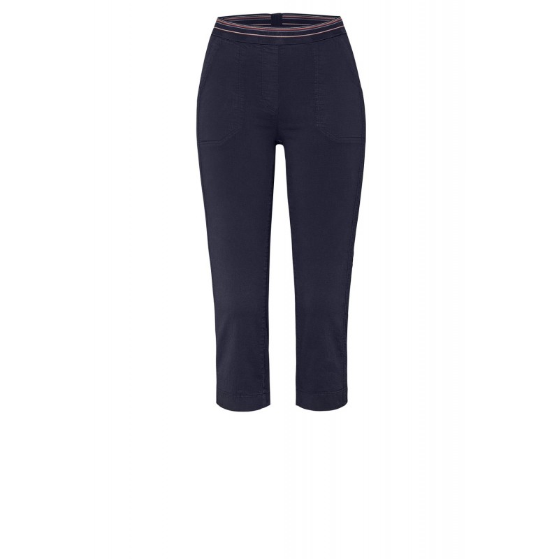 Pantacourt Toile Marine