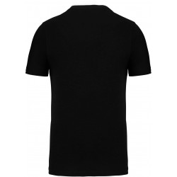 T-shirt L'EPEE Col V Noir