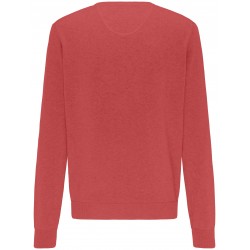 Pull Col V 100% Coton Pastèque