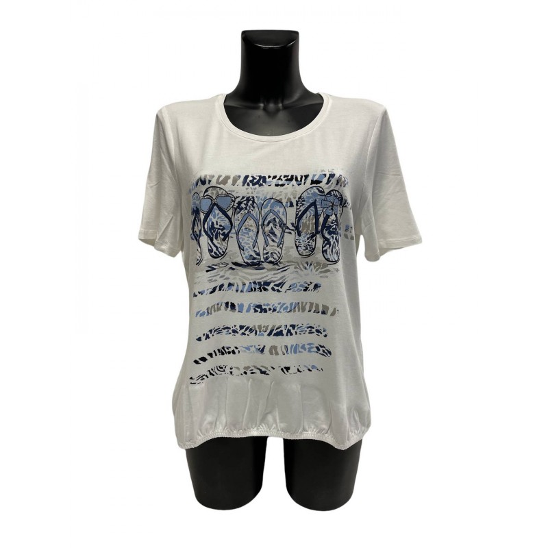 T-shirt Viscose Elasthanne