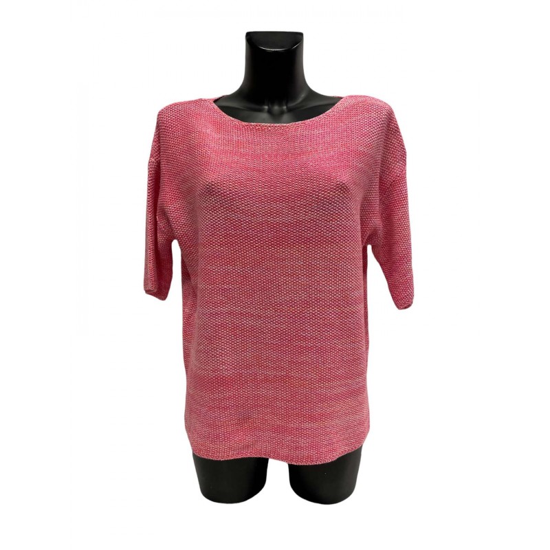 Pull Coton Acrylique Fushia