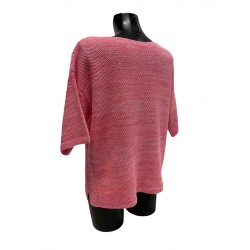 Pull Coton Acrylique Fushia