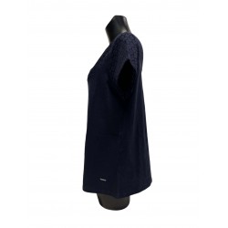 T-shirt Coton Marine