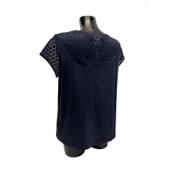 T-shirt Coton Marine