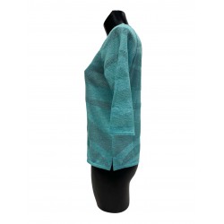 Pull Coton Acrylique Lagon