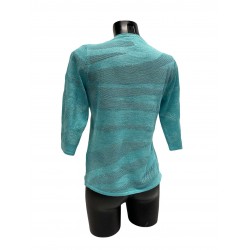 Pull Coton Acrylique Lagon
