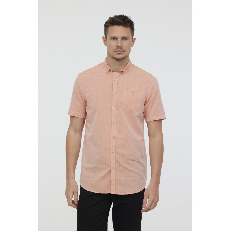 Chemisette Coton Lin Orange