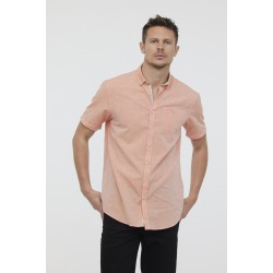 Chemisette Coton Lin Orange