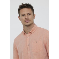 Chemisette Coton Lin Orange