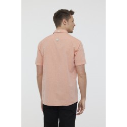 Chemisette Coton Lin Orange