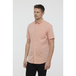 Chemisette Coton Lin Orange
