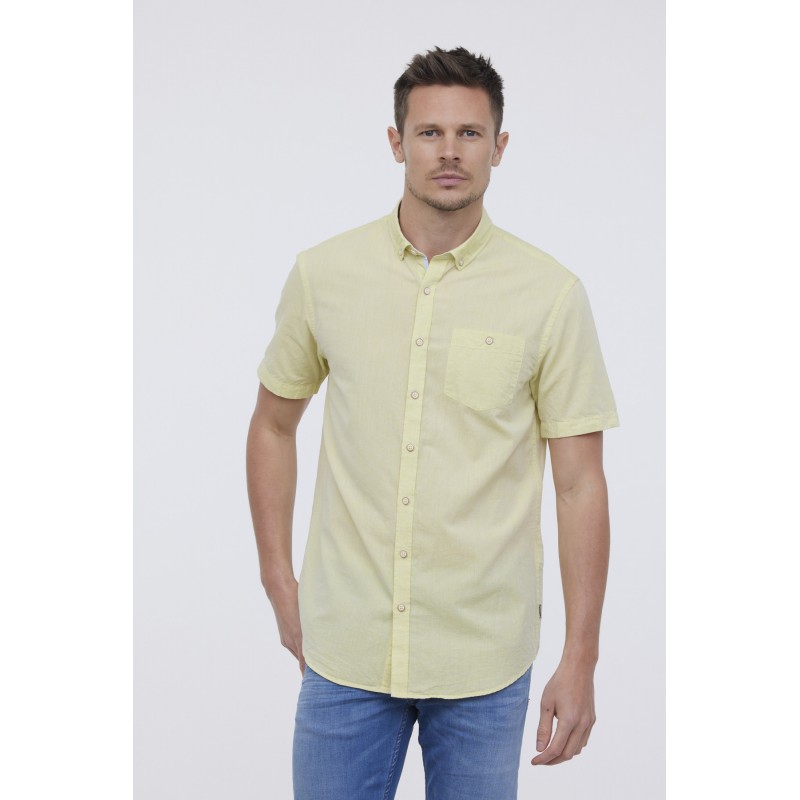 Chemisette Coton Lin Jaune