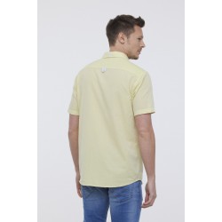 Chemisette Coton Lin Jaune
