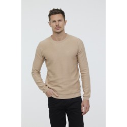 Pull Coton Bio Beige
