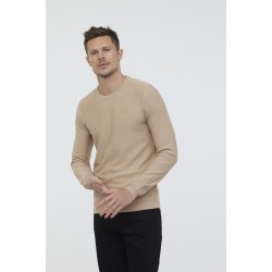 Pull Coton Bio Beige