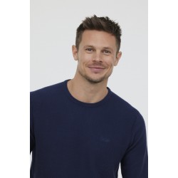 Pull Coton Bio Marine