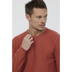 Pull Coton Bio Terracota