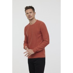 Pull Coton Bio Terracota