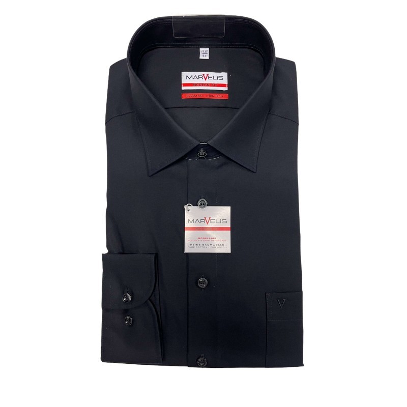 Chemise Habillé Noir Modern