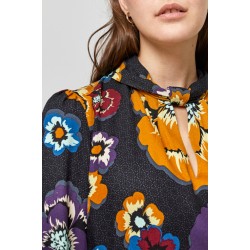 T-shirt ML fantaisie Noir