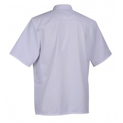 Veste de cuisine Blanc avec liseré Blanc